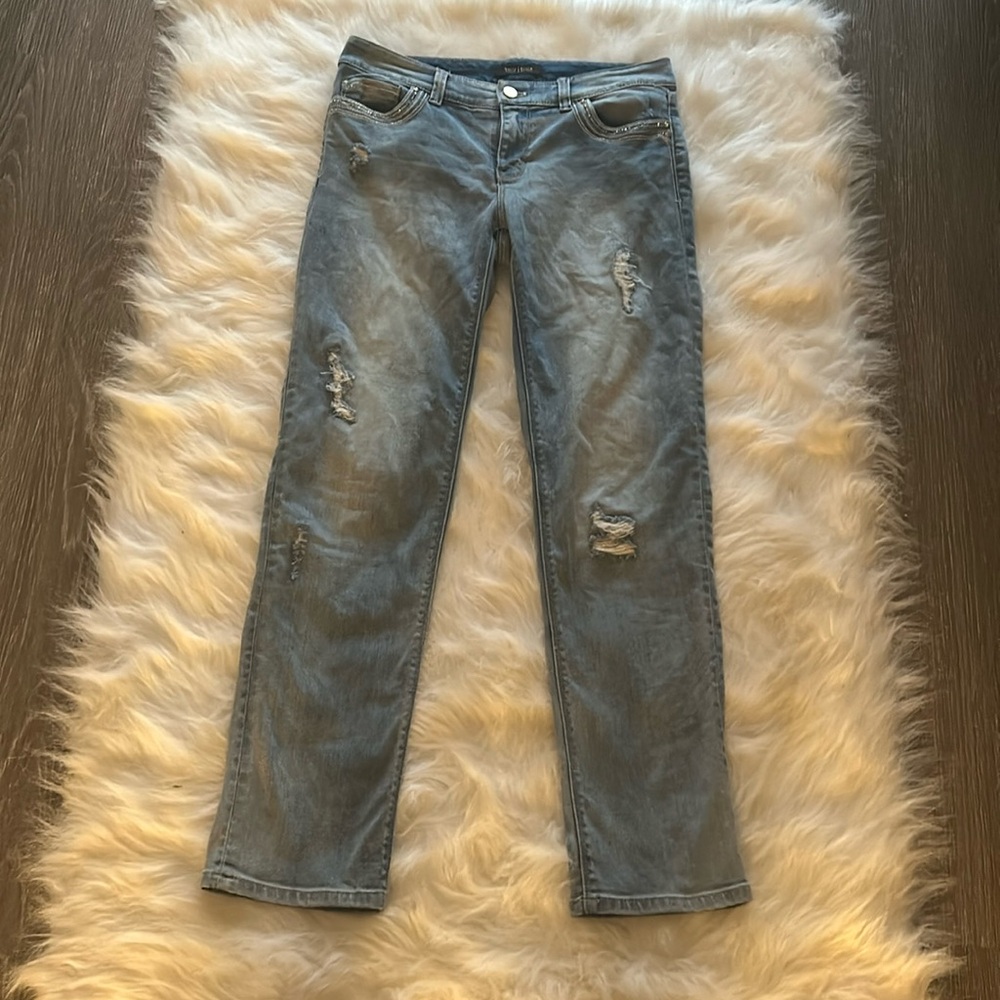 White House Black Market stone washed jeans